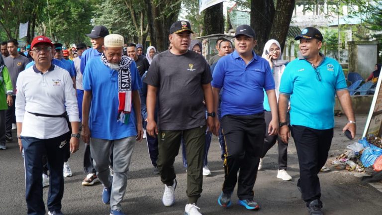 Pemkab Langkat Jalan Santai Bersama Forkopimda & Masyarakat Langkat