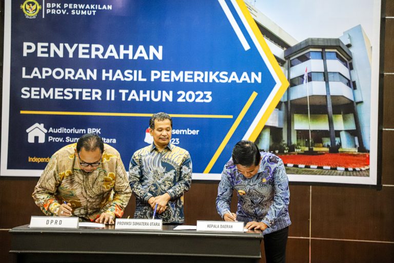 Pemprov Sumut Segera Menindaklanjuti LHP dari BPK RI