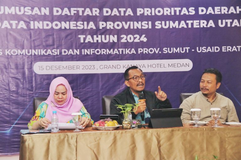 Pemprov Sumut Terus Optimalkan Penyelenggaraan Satu Data