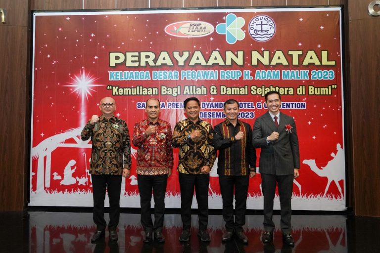 Pj Gubernur Sumut hadiri Perayaan Natal Oikumene dan RSUP Adam Malik