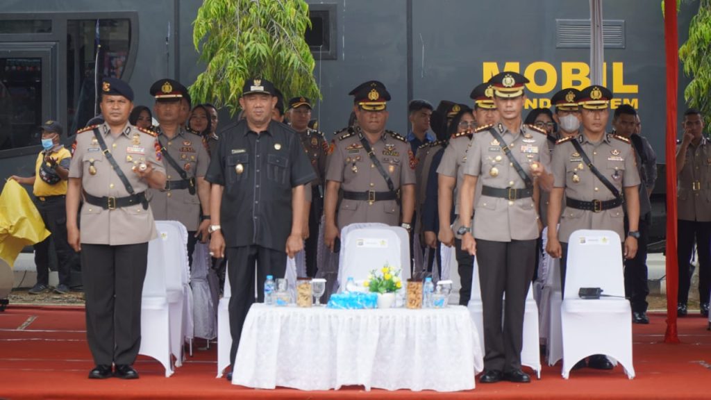 Plt Bupati Langkat & Kapolda Sumut Hadiri Penutupan Pendidikan Bintara Polri SPN Hinai