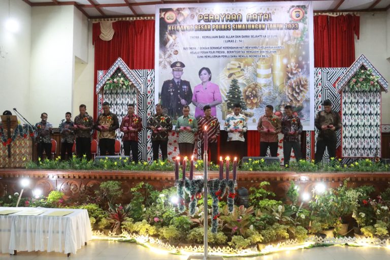 Polres Simalungun Rayakan Natal dengan Semangat Polri Presisi