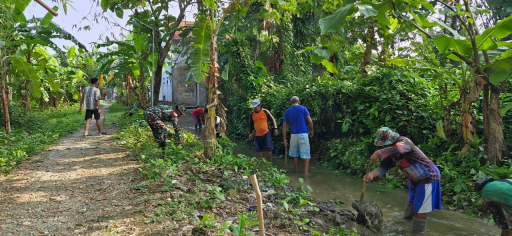 Program Padat Karya Tunai Desa Jadi Sasaran Pemantapan Kemanunggalan TNI dan Rakyat