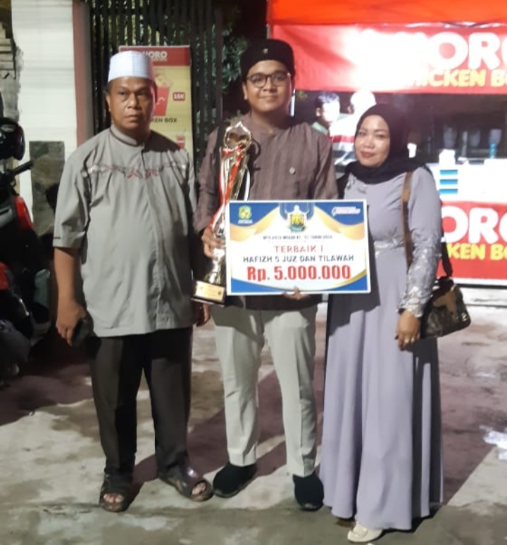 Aqsal Cucu Pejuang Juara di MTQ Medan