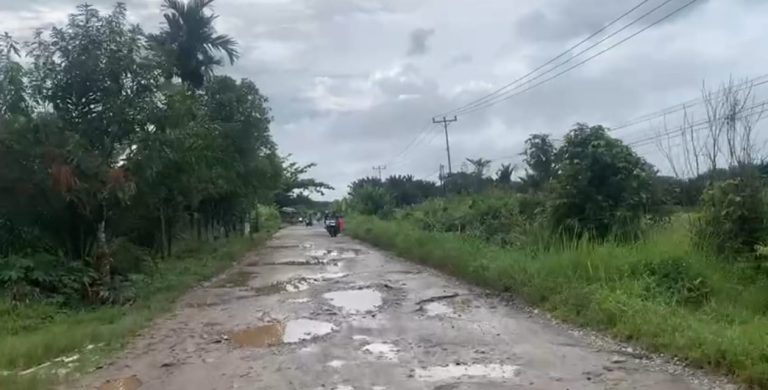 Jalan Penghubung Kecamatan Sungai Raya dan Terentang