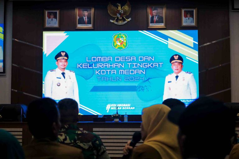 Lomba Kelurahan Tingkat Kota Medan Dimulai