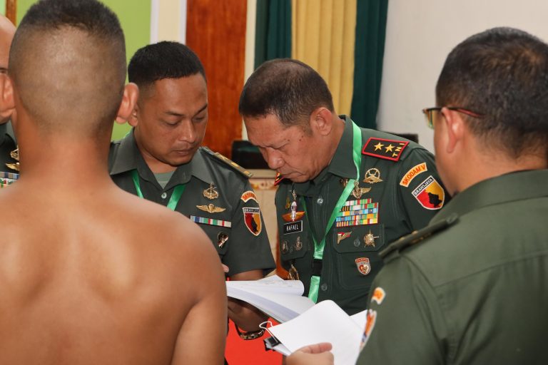 Mayjen TNI Rafael Pimpin Sidang Pantukhir Cata TNI-AD