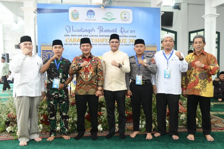 Pj Gubernur Apresiasi Pelaksanaan MTQ Lintas Instansi se-Sumut