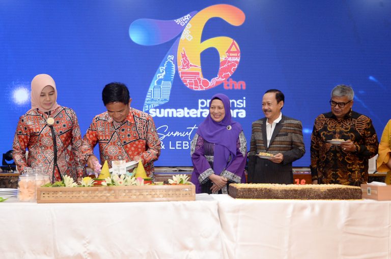 Pj Gubernur HUT ke-76 Provinsi Sumut