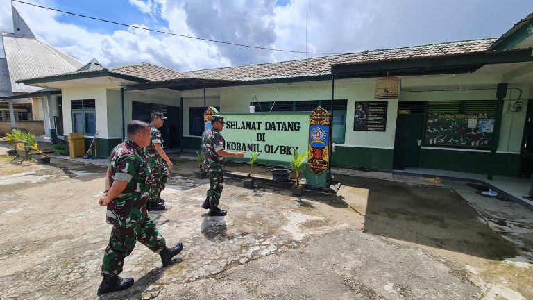 Danrem 121Abw Brigjen TNI Luqman Arief Kunjungi Koramil 1209-01Bengkayang