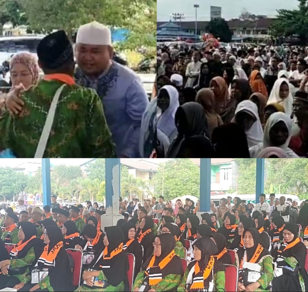 Masyarakat Kabupaten Melawi Ikuti Pelepasan 103 Calon Jamaah Haji