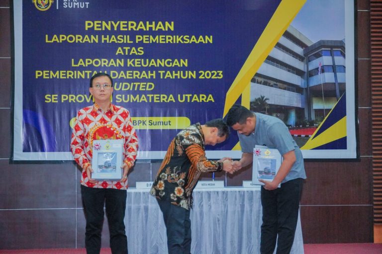 Pemko Medan Raih Opini WTP