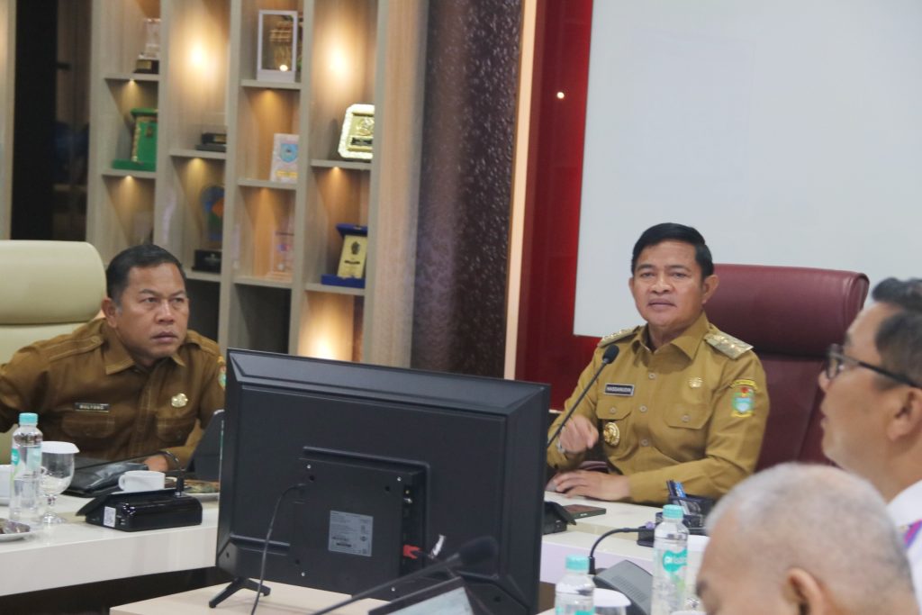 Pj Gubernur Sumut Ikuti Rakor Inflasi Daerah bersama Mendagri