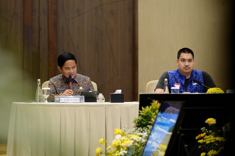 Pj Gubernur Sumut Pastikan Persiapan PON di Semua Venue On The Track