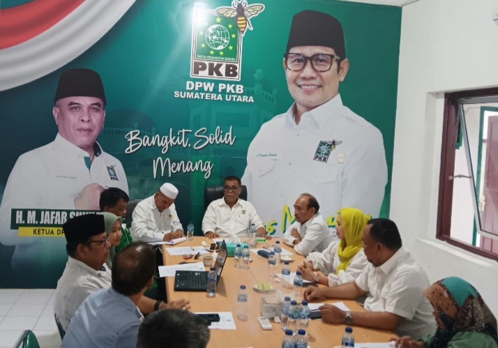 Pleno DPW PKB Sumut Para Ketua DPRD Fraksi Dari PKB di Sumut