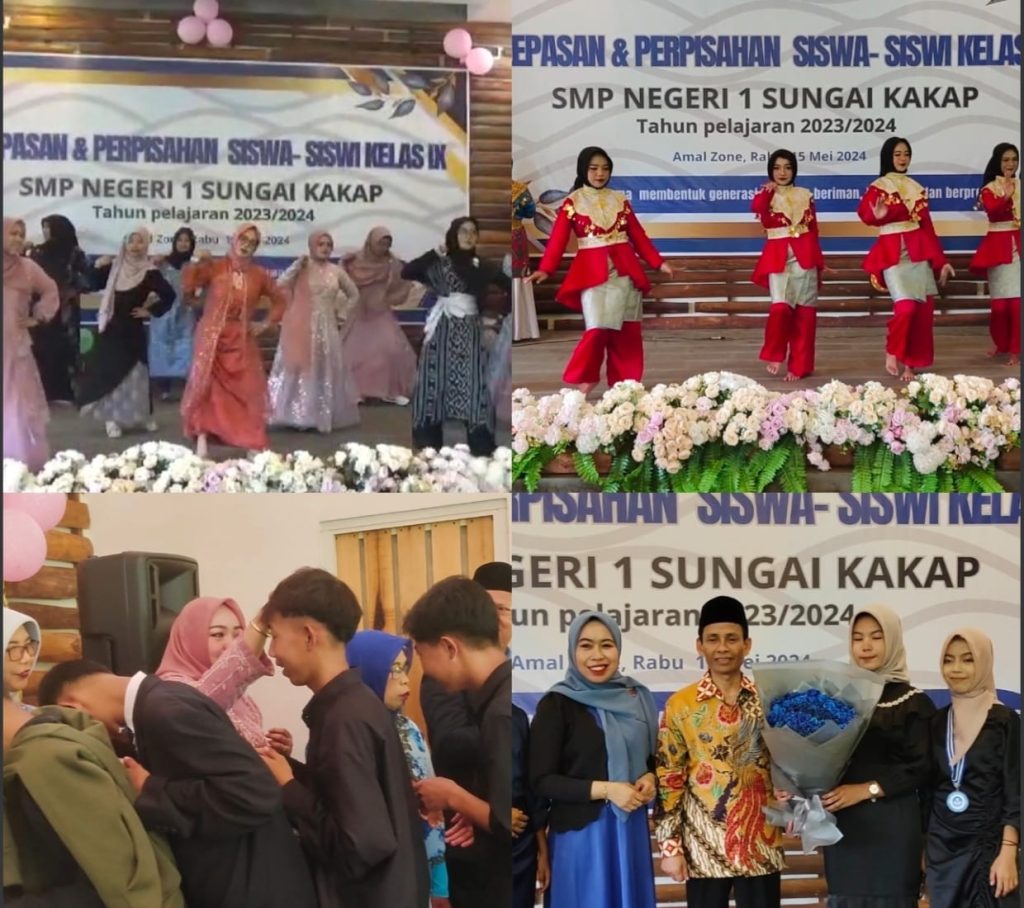 SMP Negeri 1 Sungai Kakap Sukses Gelar Perpisahan dan Pelepasan Siswa