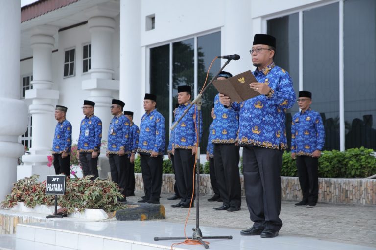 Sekda Kabupaten Asahan Pimpin Upacara ke-116 HARKITNAS