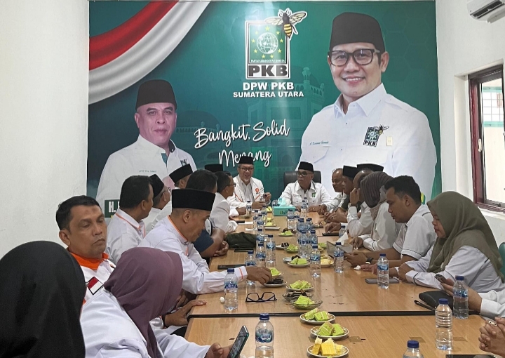 Syaiful Syafri PKS dan PKB Bahas Calon Gubsu dan Wagubsu