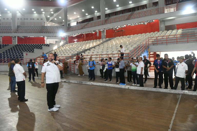 Baharuddin Siagian Venue PON XXI di Sumut