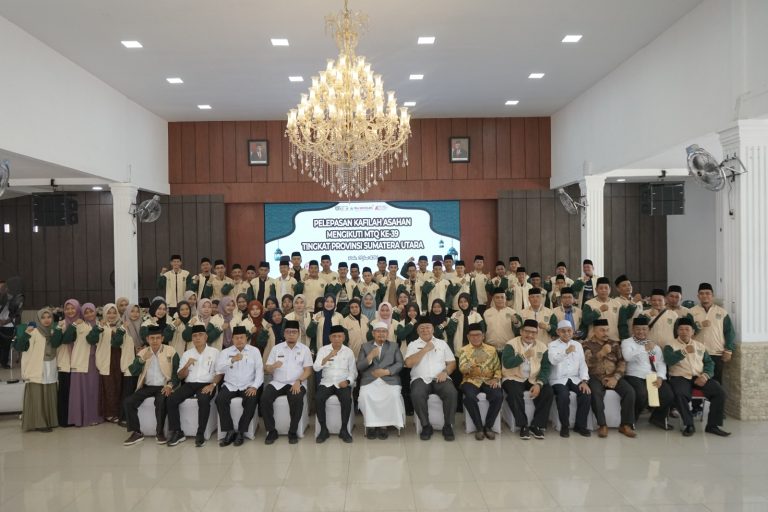 Bupati Asahan Lepas Kafilah Asahan Ikuti MTQ ke-39 Tingkat Provsu