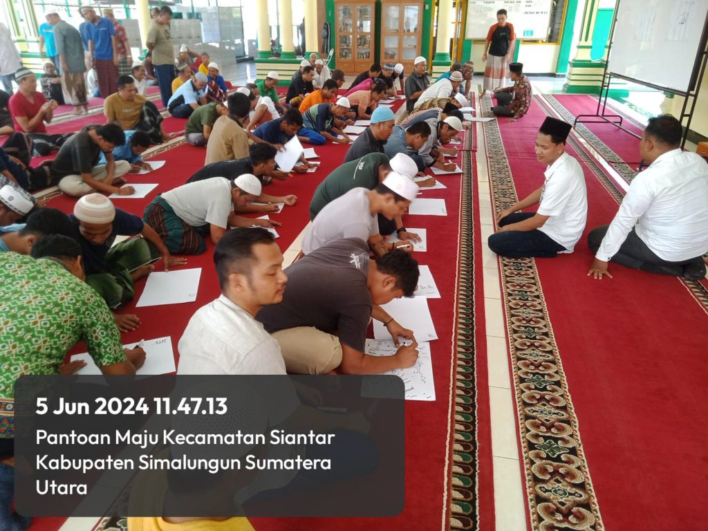 Lapas Siantar Kembangkan Bakat WBP di Bidang Seni Kaligrafi Islam