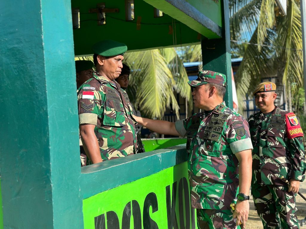 Pangdam Mayjen TNI Rafael Tinjau Kondisi di Kalimantan Utara