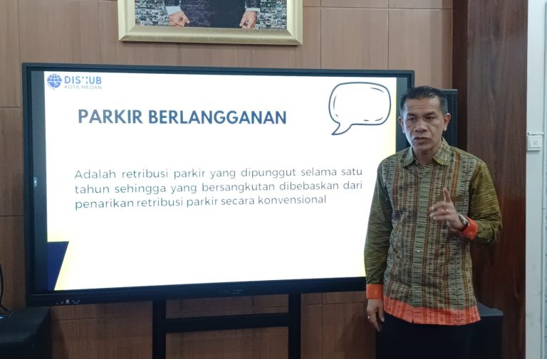 Parkir Berlangganan Medan Mulai 1 Juli