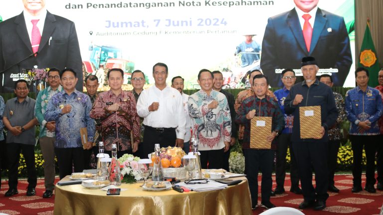 Pj Gubernur Sumut Ikuti Rakor Perluasan Areal Tanam