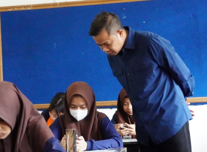 Pj Wali Kota Tebing Tinggi Antusias Tinjau Pelaksanaan UAS