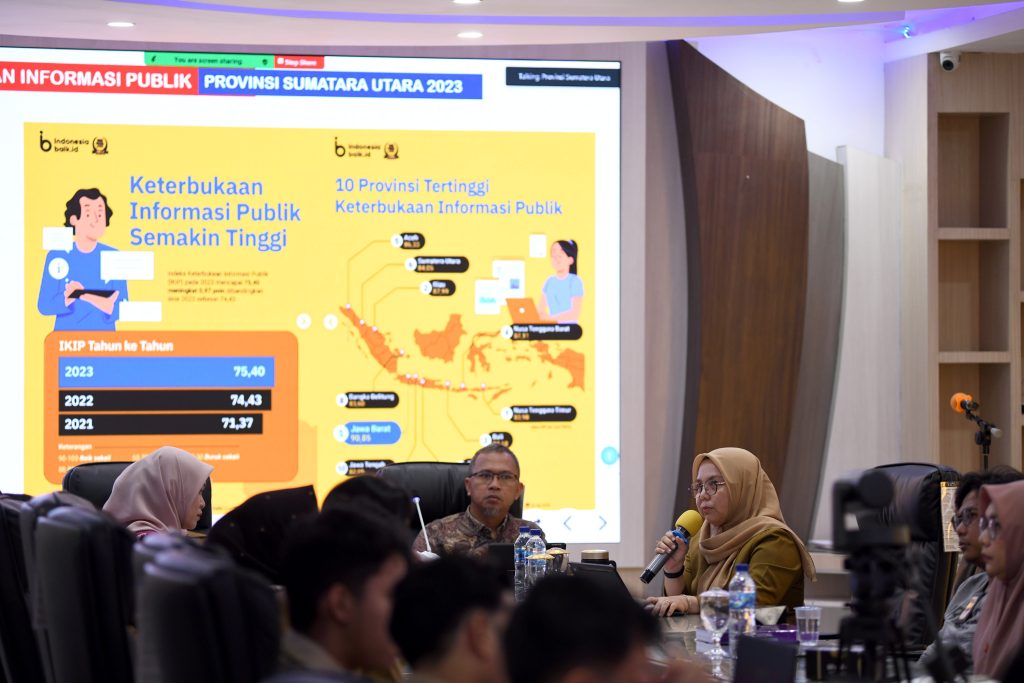 Plt Kepala Dinas Kominfo Sumut Buka Rakor PPID