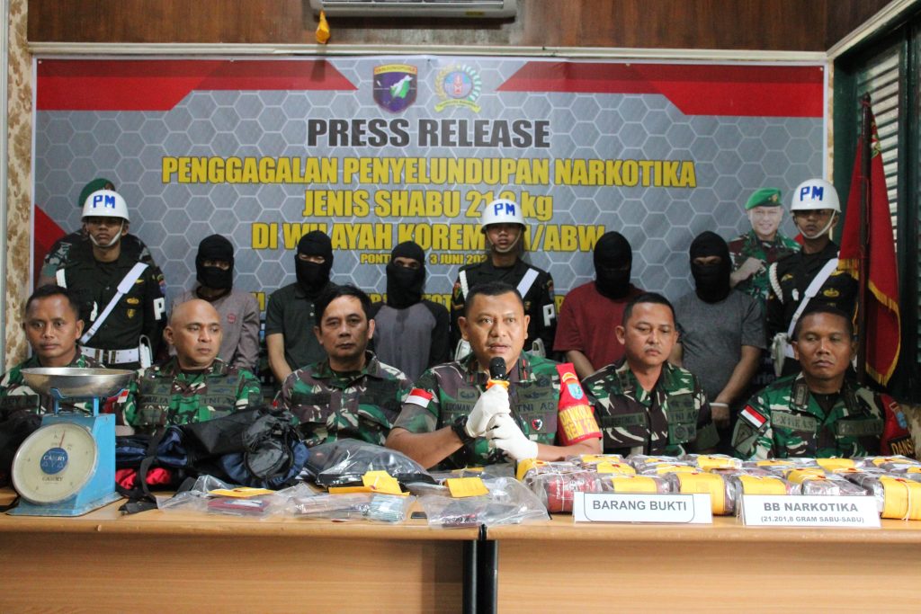 Press Release Penggagalan Penyelundupan Narkotika