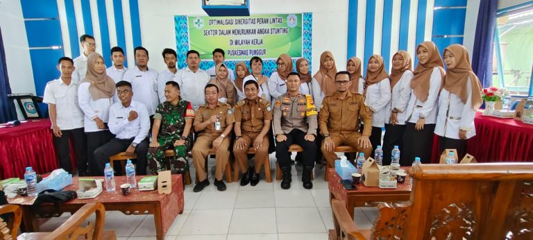 Puskesmas Punggur Gelar Loka Karya Lintas Sektor