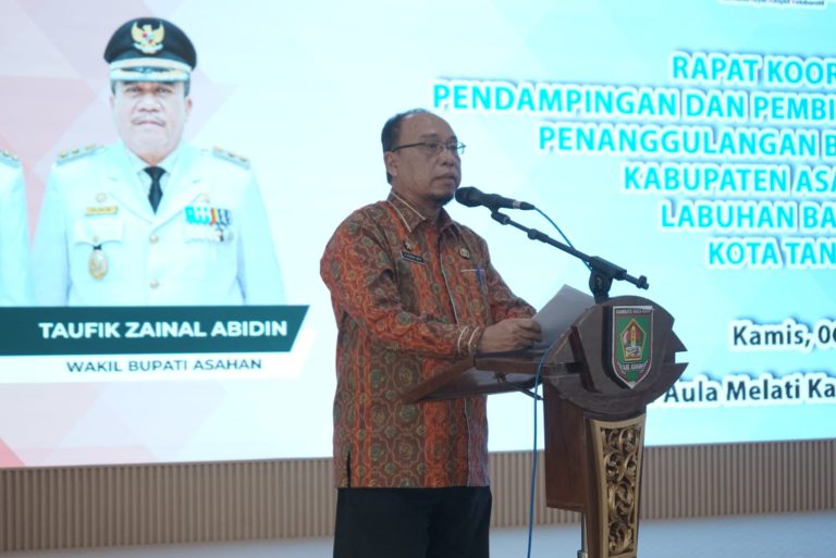 Sekda Asahan Buka Rakornis Pendampingan dan Pembinaan TRC PBMS