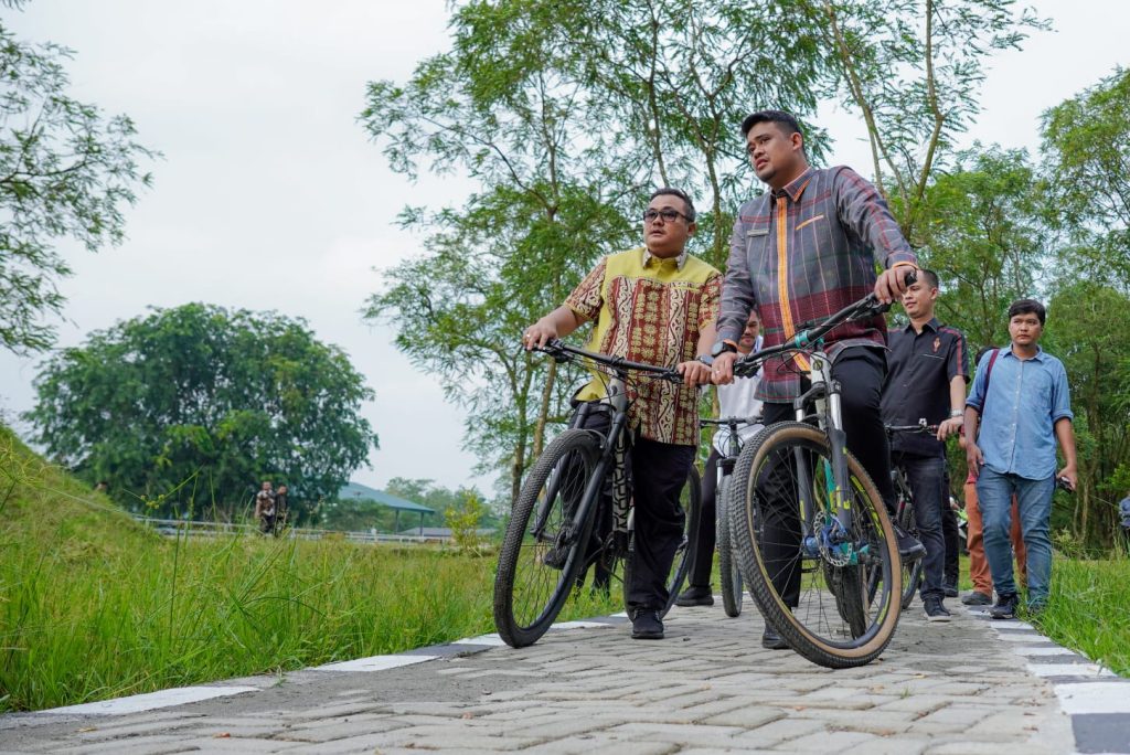 Bobby Nasution Progres Revitalisasi Taman Cadika