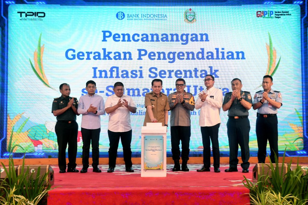 Launching Gerakan Penanganan Inflasi Serentak se-Sumut