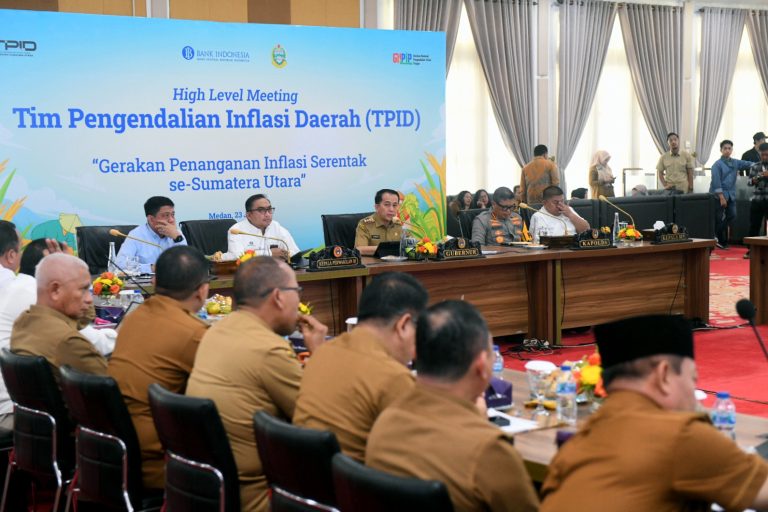 Pj Gubernur Sumut Agus Fatoni Pimpin Rakor Forkopimda