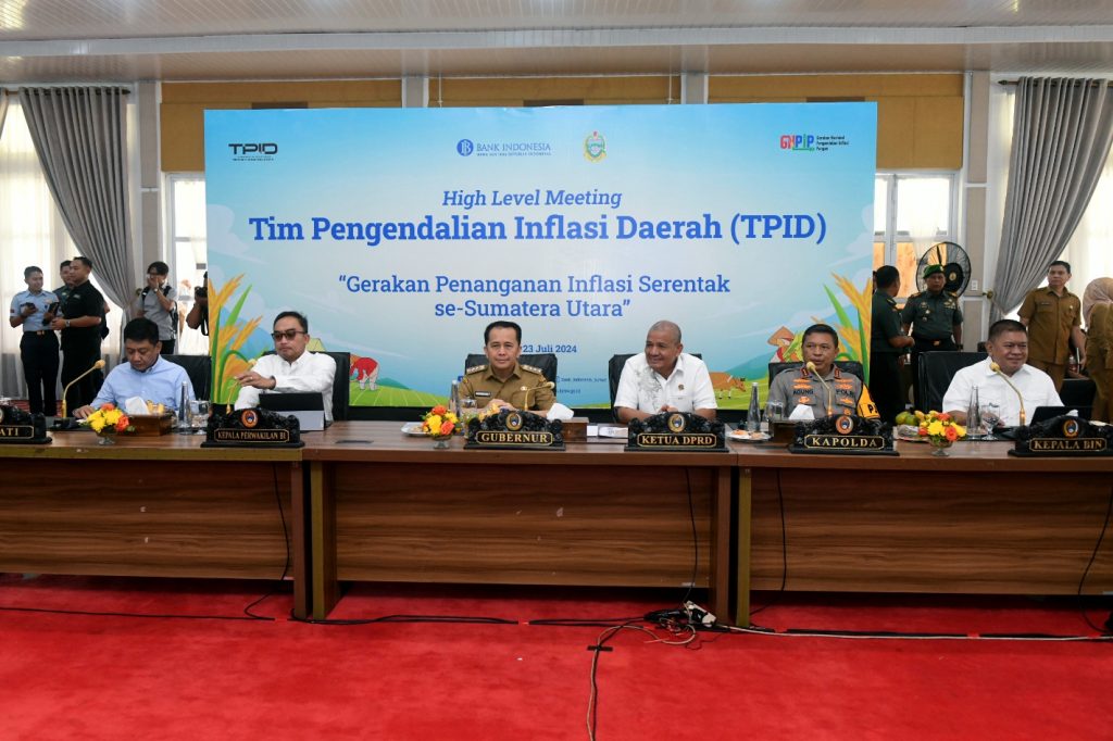 Pj Gubernur Sumut Agus Fatoni Tekankan Penanganan Inflasi