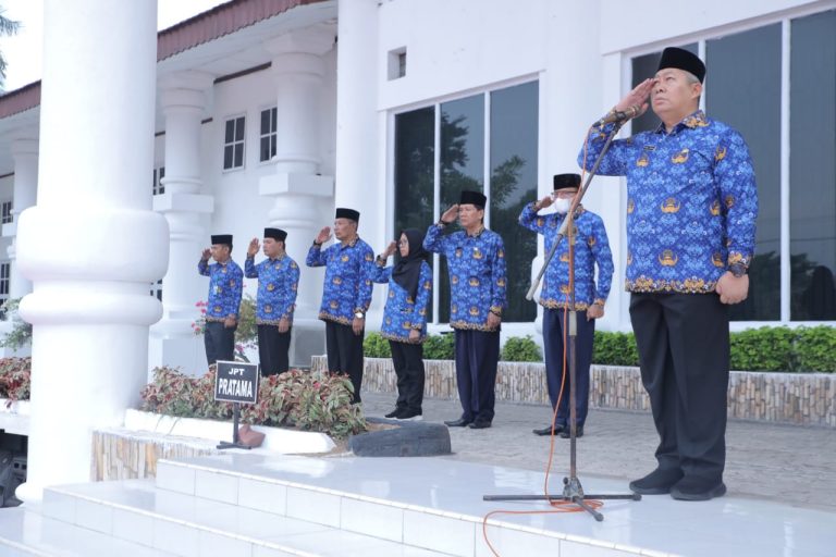 Plh Sekda Asahan Pimpin Upacara Hari Kesadaran Nasional