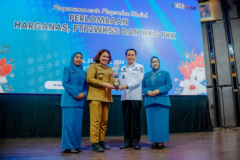 3 Kelurahan Kota Medan Raih Juara Pertama Perlombaan TP PKK Sumut