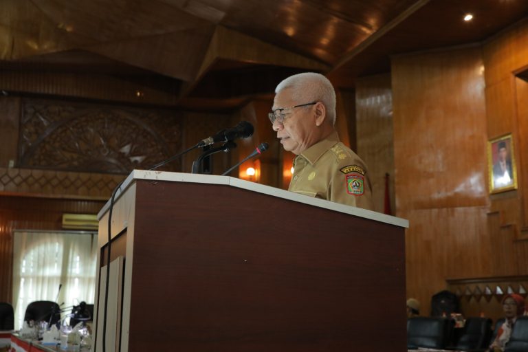 Bupati Asahan Sampaikan Pendapat Akhir di Paripurna DPRD