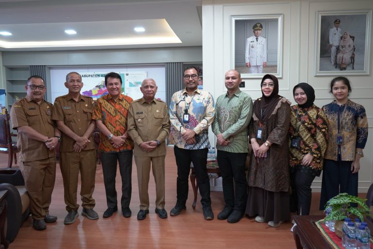 Bupati Asahan Terima Kunjungan Tim Uji Petik Penilaian Kinerja PTSP dan PPB