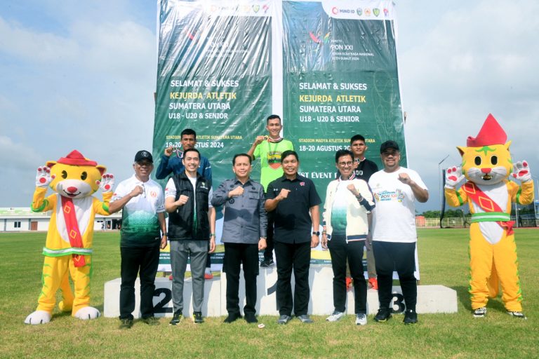 Kejurda Atletik Sumut Pecahkan Rekor Nasional