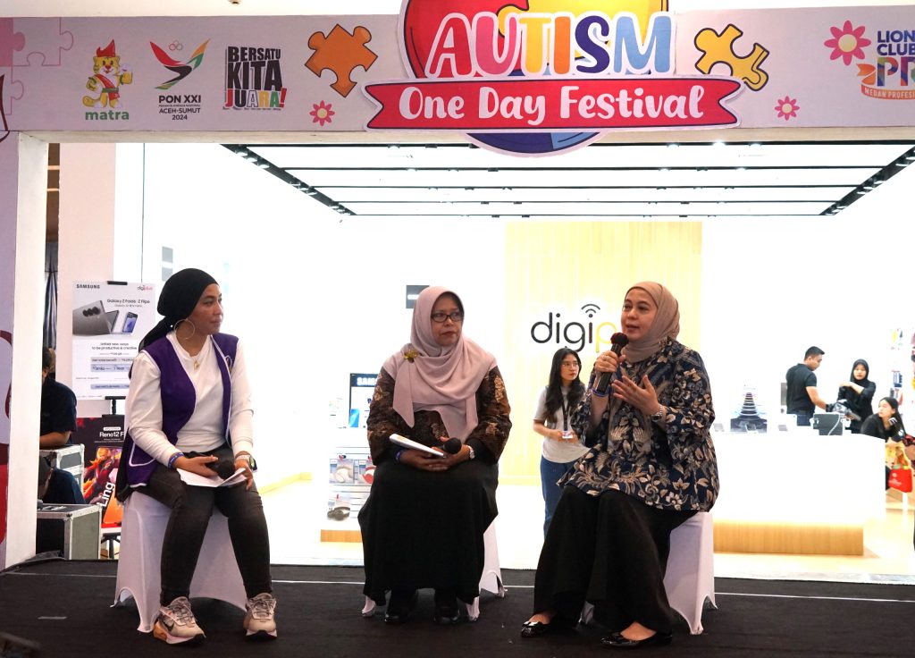 PERPINA DPD Sumut bersama Lions Club Medan Gelar Talkshow Autism One Day Festival