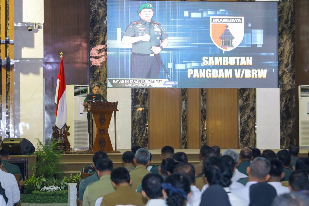 Pangdam Mayjen TNI Rafael Sambut Kunker Wamentan