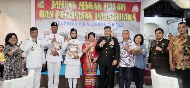 Paskibraka Simalungun Dapat Apresiasi Bupati Karena Sukses Laksanakan Tugas