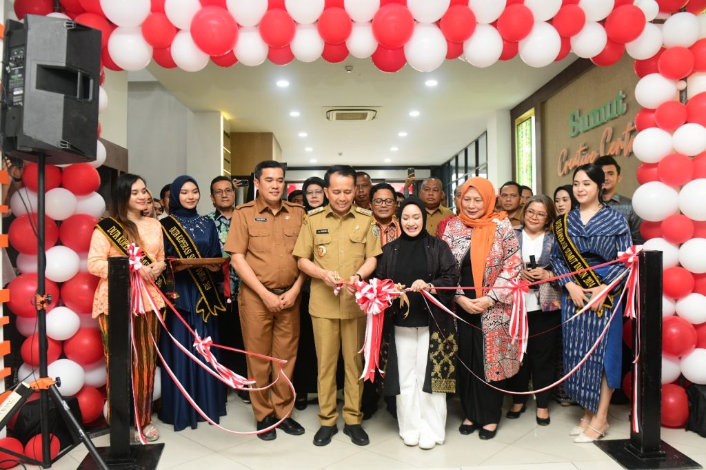 Pj Gubernur Agus Fatoni Launching Sumut Creative Center