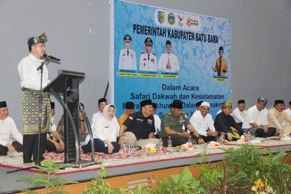 Safari Dakwah dan Tabligh Akbar, Pj Gubernur Sebarkan Semangat PON