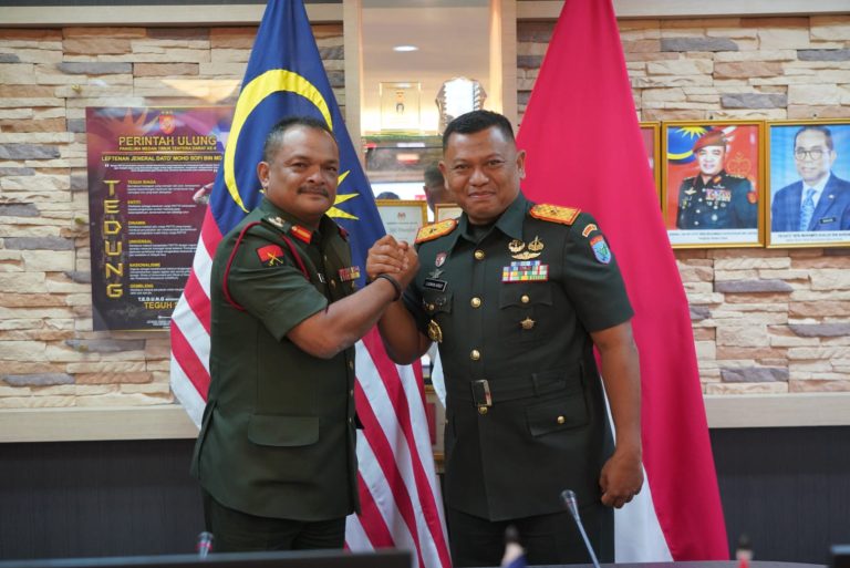 Timbal Balas Danrem 121 Abw Brigjen TNI Luqman Arief