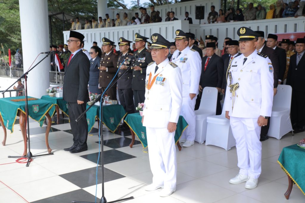 Upacara Peringatan Detik-Detik Proklamasi di Asahan Berlangsung Khidmad