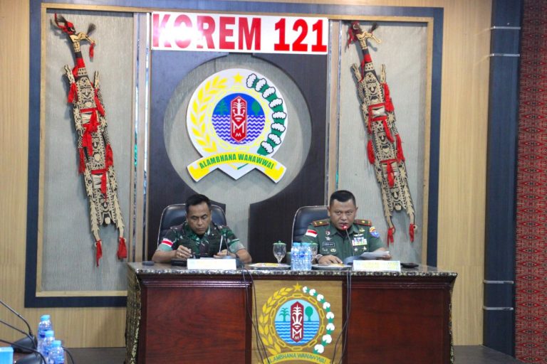 Brigjen TNI Luqman Arief Buka Kegiatan Taklimat Awal Was Current Audit